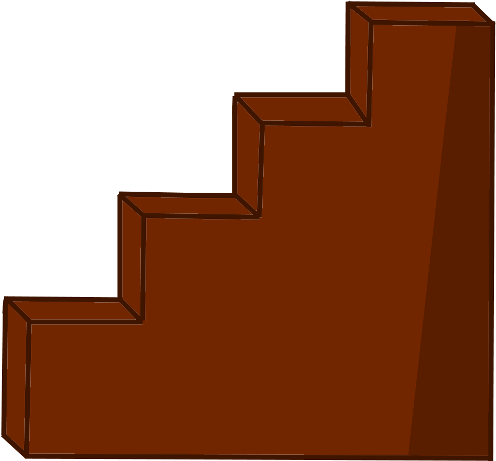 Stair Angeled Body - Chair (1000x1000)