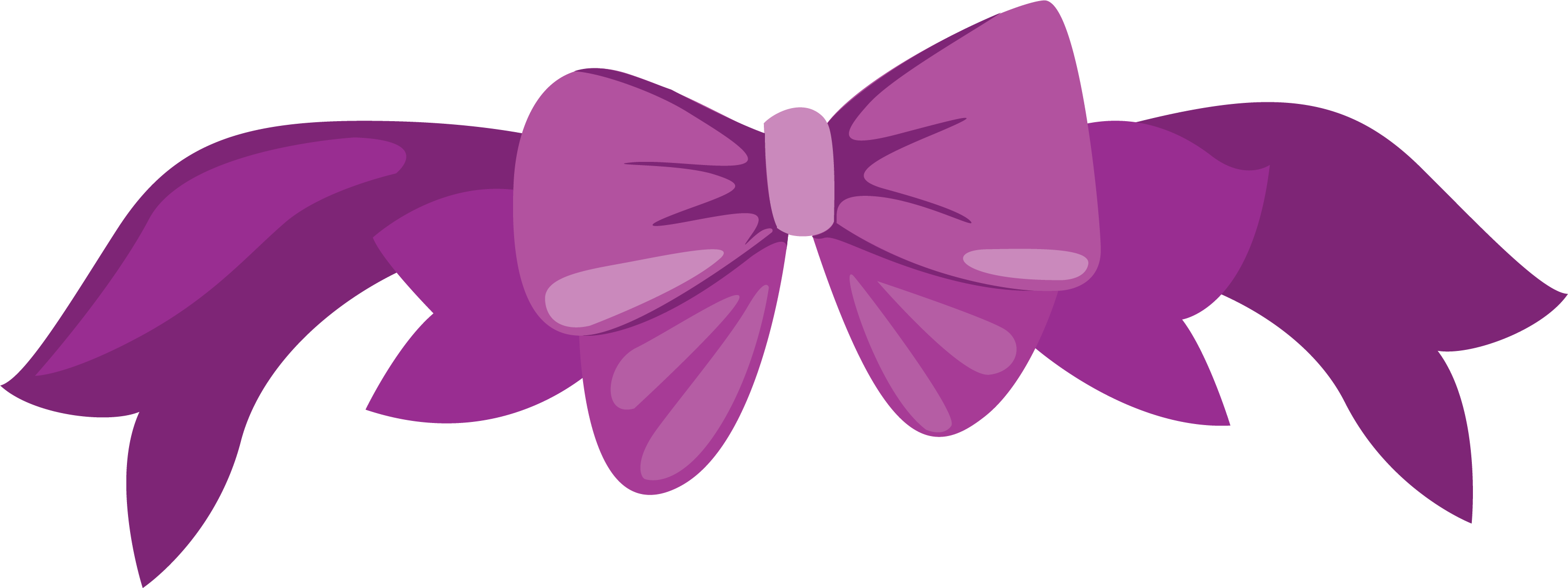Butterfly Purple Ribbon Clip Art - Clip Art (3001x1126)