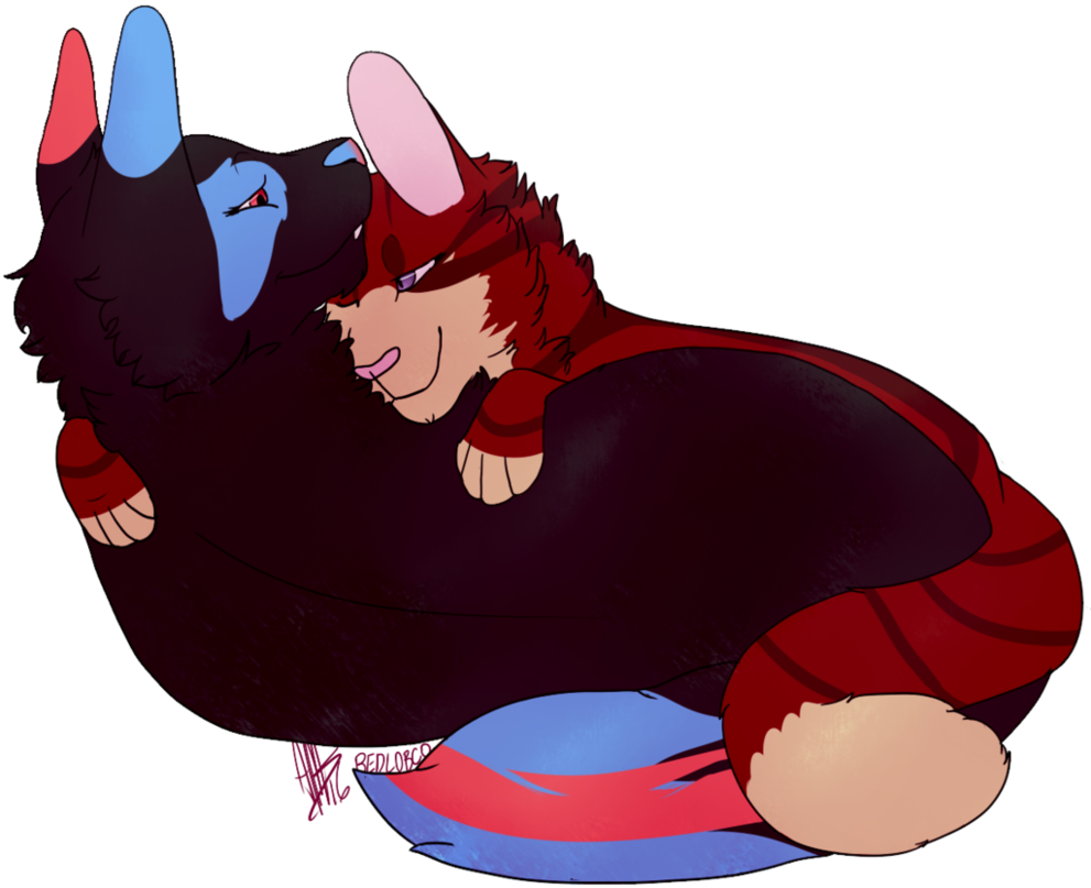 Big Gay Cuddles By Mattietehstairninja - Cartoon (991x807)