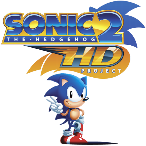 Sonic 2 Hd Alpha Release By Pooterman - Sonic The Hedgehog 2 Hd Logo (512x512)