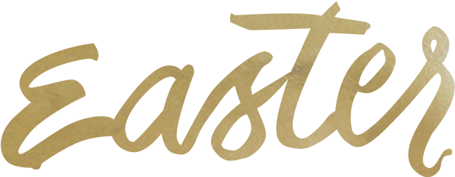 Easter Services At Christ Fellowship Church - Transparent Text Easter Png (800x400)