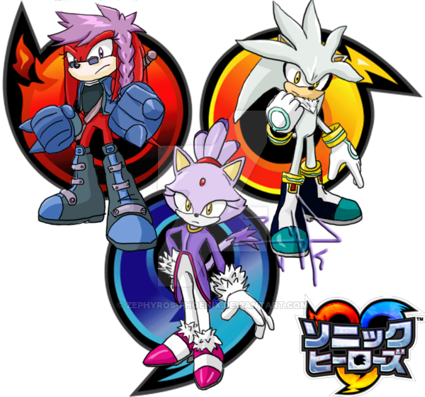 Team Kronos By Zephyros-phoenix - Sonic Heroes Secret Team (600x560)
