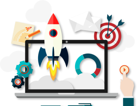 Education - Digital Marketing Icon Png (454x350)