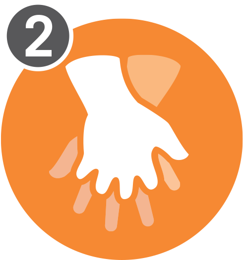 Hands-only Cpr Step - Cpr Hands (550x550)
