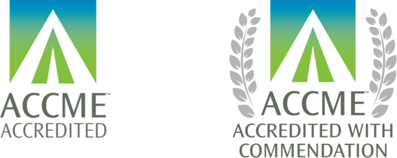 Providers Accredited Within The Accme System Are Welcome - Accme Accreditation With Commendation (800x319)
