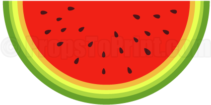 Watermelon Photo Booth Props (458x354)