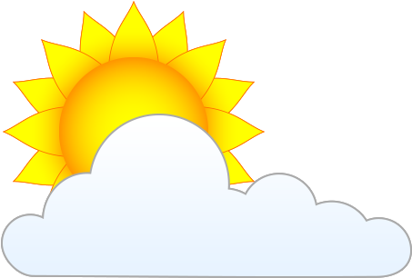 Sun And Clouds Free Live Wallpaper - Illustration (512x512)