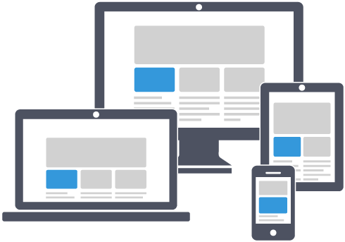 Responsive Website Design Uses Fluid Design Framework - Responsive Design (500x347)