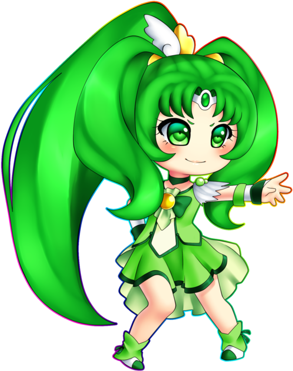 Chibi March By Deizunei - Glitter Force Cure March (891x896)