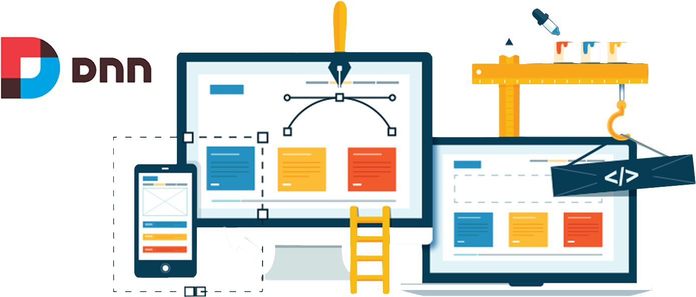 Dnn Website Developing In Banglore - Creative Web Design Banner (1500x630)