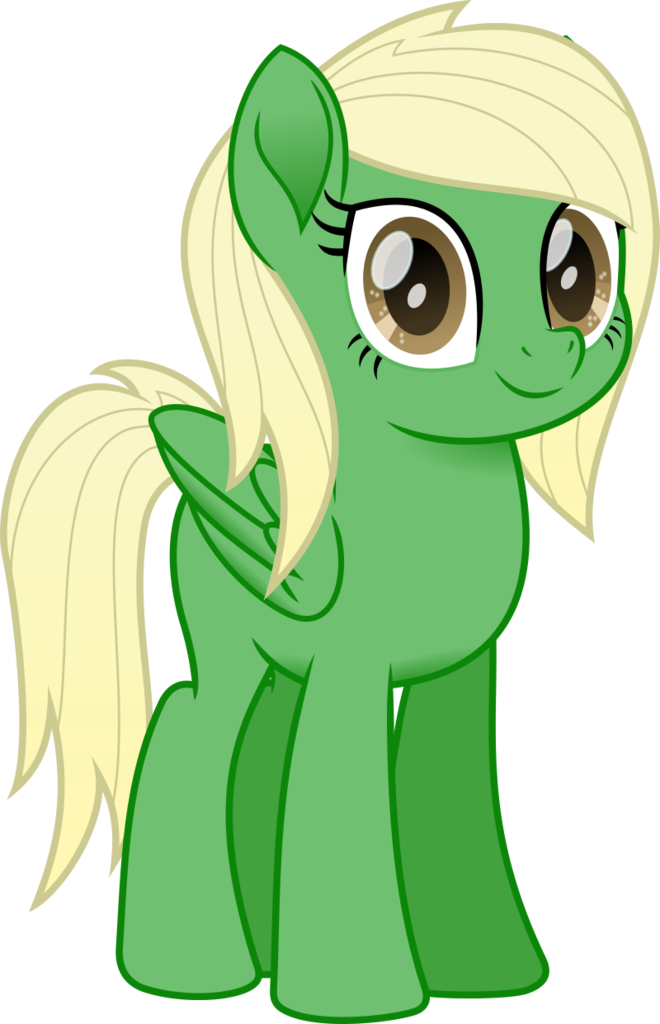 Peahead, Blonde, Brown Eyes, Female, Looking At - My Little Pony: The Movie (660x1024)