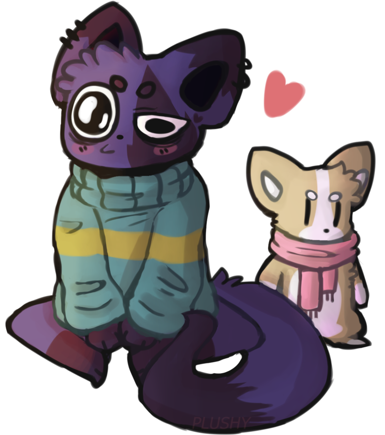 It's Cold Outside By Plushy37 - Cartoon (849x940)