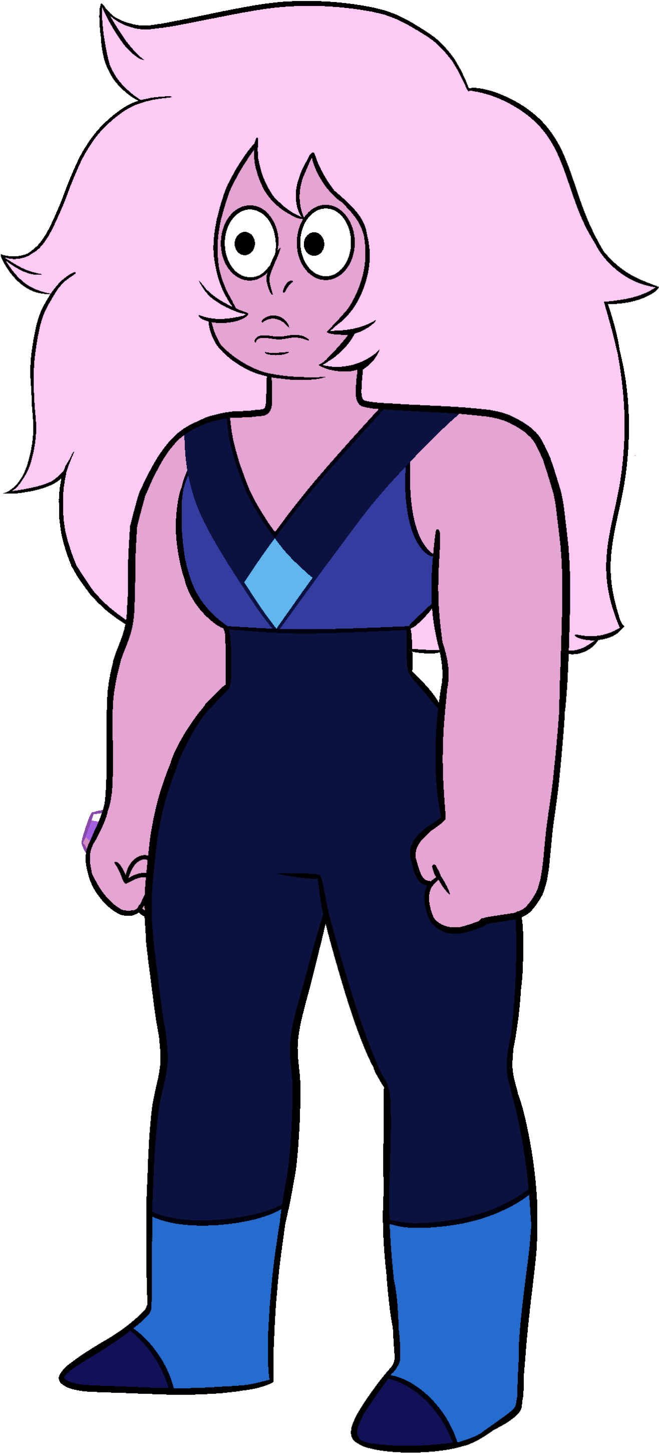 Round Hexagonal Bydavi - Steven Universe Amethyst S (2000x3186)