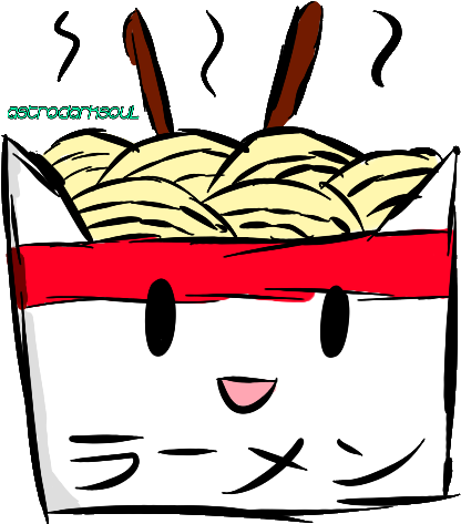 Kawaii Desu Ramen By Akinosekaii - Kawaii (433x472)