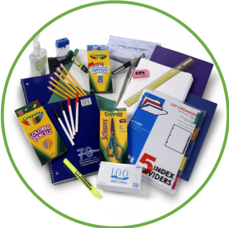 Back To School Supplies - Crayola Sixth Through Eighth Grade Supply Pack (447x445)