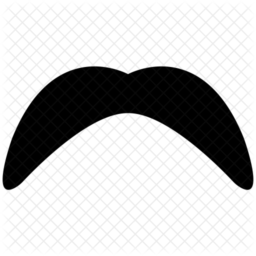 Chevron Mustache Icon - Chevron Mustache Icon (512x512)