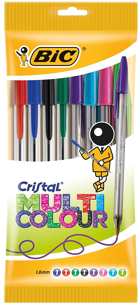 Back To School Promotions - Stylo Bic Cristal Multicolor (1000x1000)