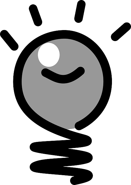 Symbol, Lamp, Bulb, Idea - Idea Clipart (454x640)