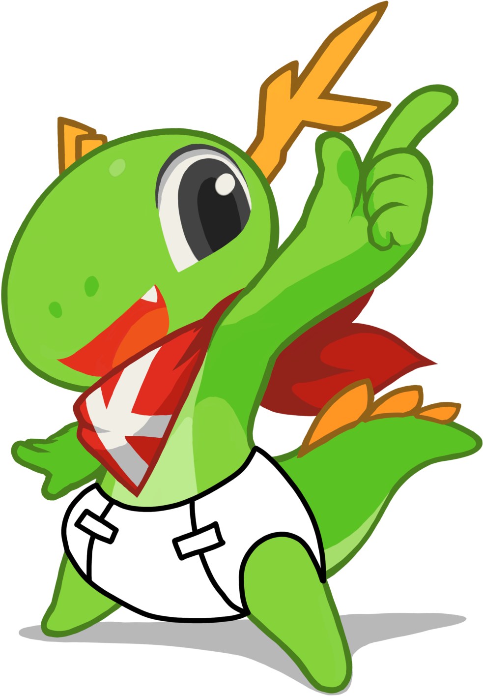 Diapered Konqi By Pouar Diapered Konqi By Pouar - Kde Konqi (1024x1707)