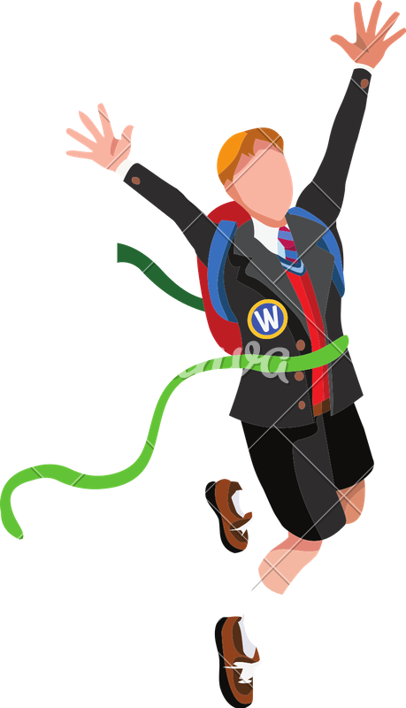 Student Boy School College Kid Isometric Person Vector - Student (459x800)