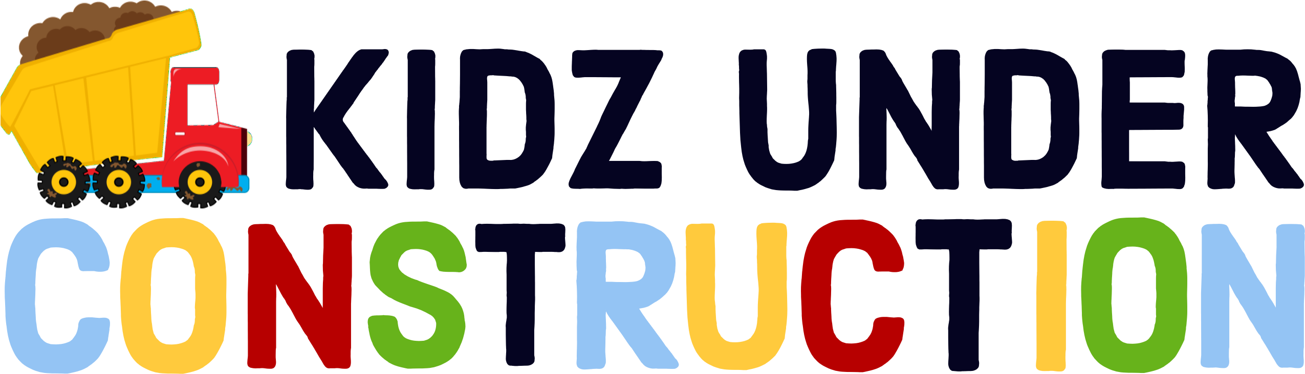 Personalized Dump Truck Pillow (2560x853)