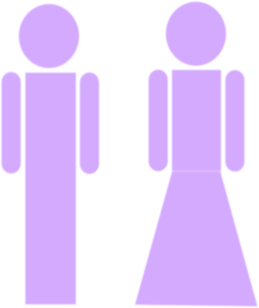 This Free Clip Arts Design Of Man Woman - Circle (504x600)
