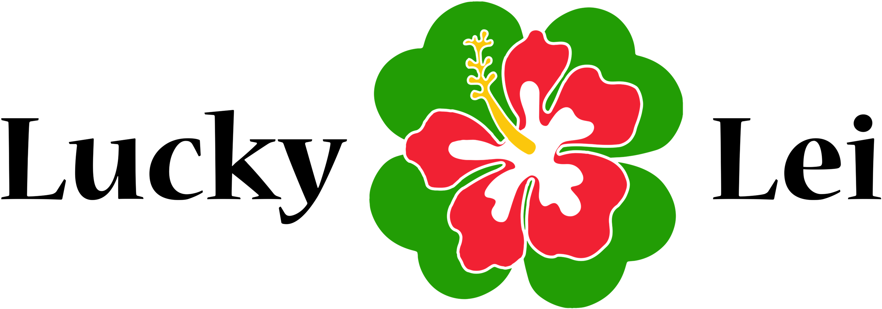 Lucky Lei Logo - Lucky Lei Logo (3000x1048)