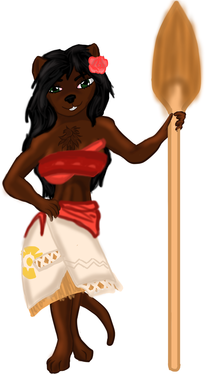 Moana Lei By Johnathon-matthews - Cartoon (1024x1544)