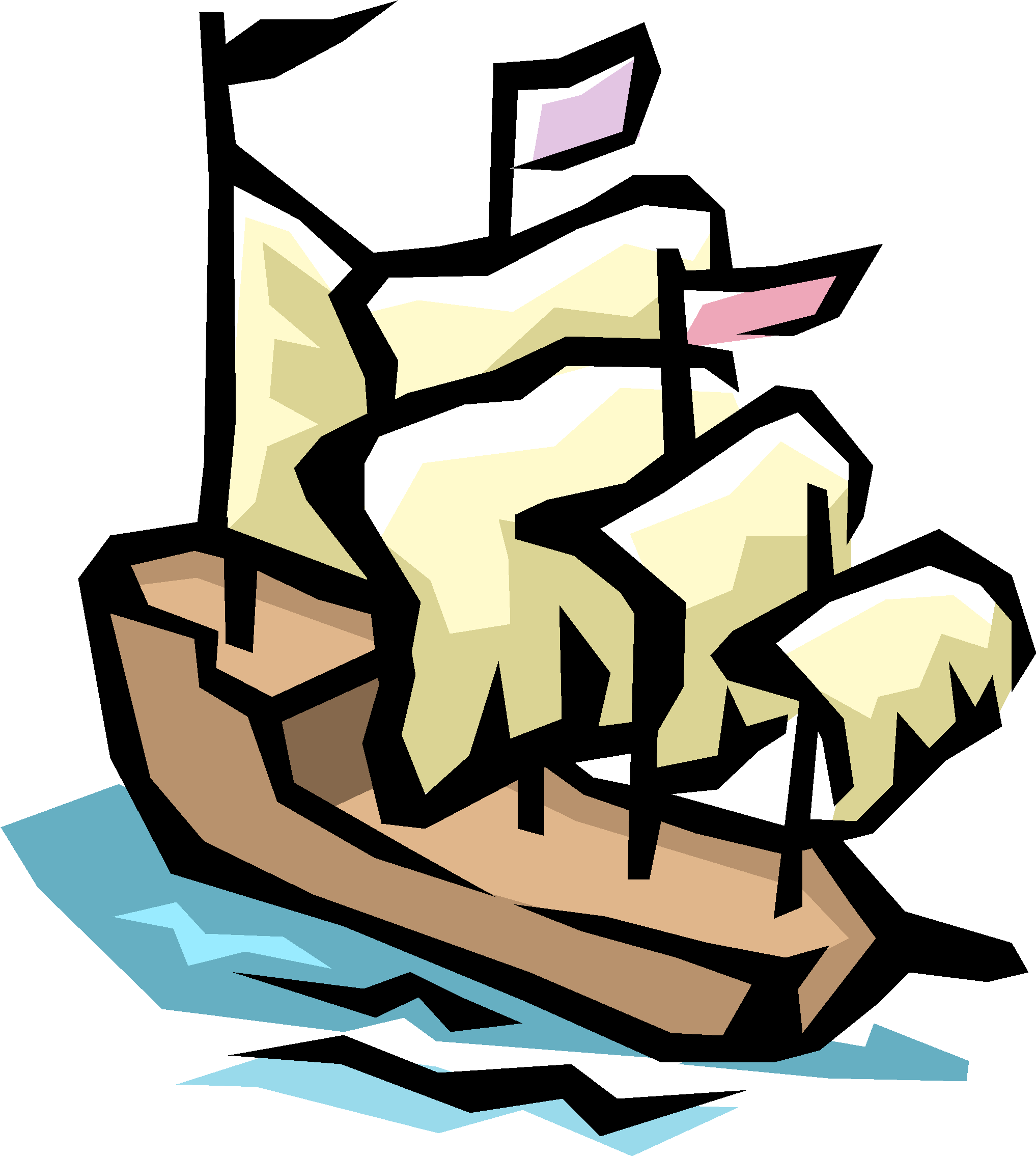 Conquista Y Colonia Dibujos (2139x2394)