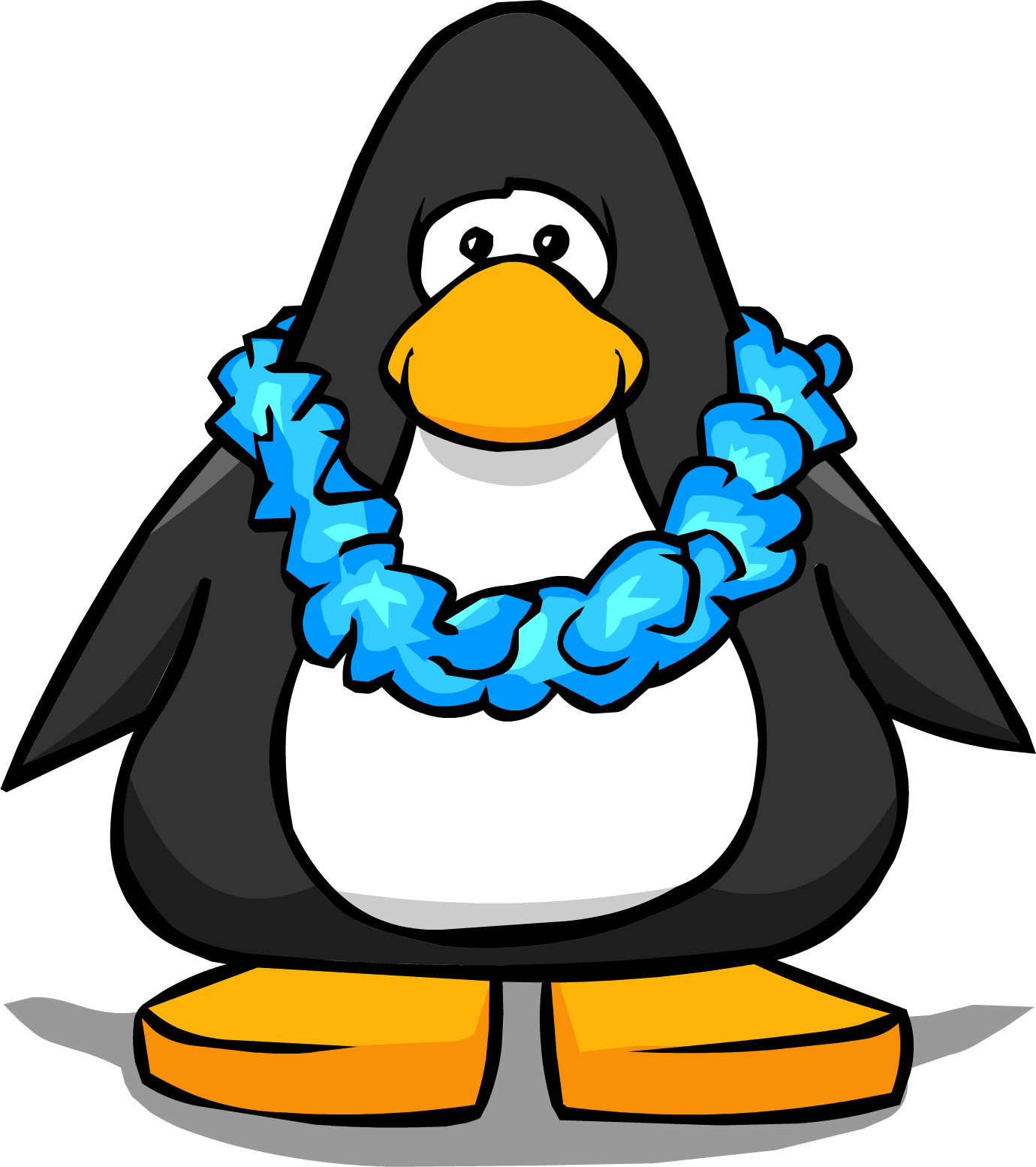Blue Lei Pc - Club Penguin Ninja Mask (1380x1554)