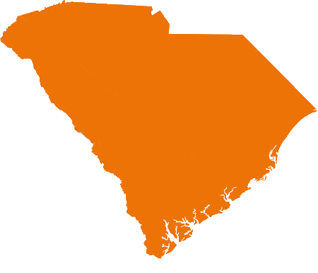 South Carolina Crescent Moon And Palm Tree (450x386)