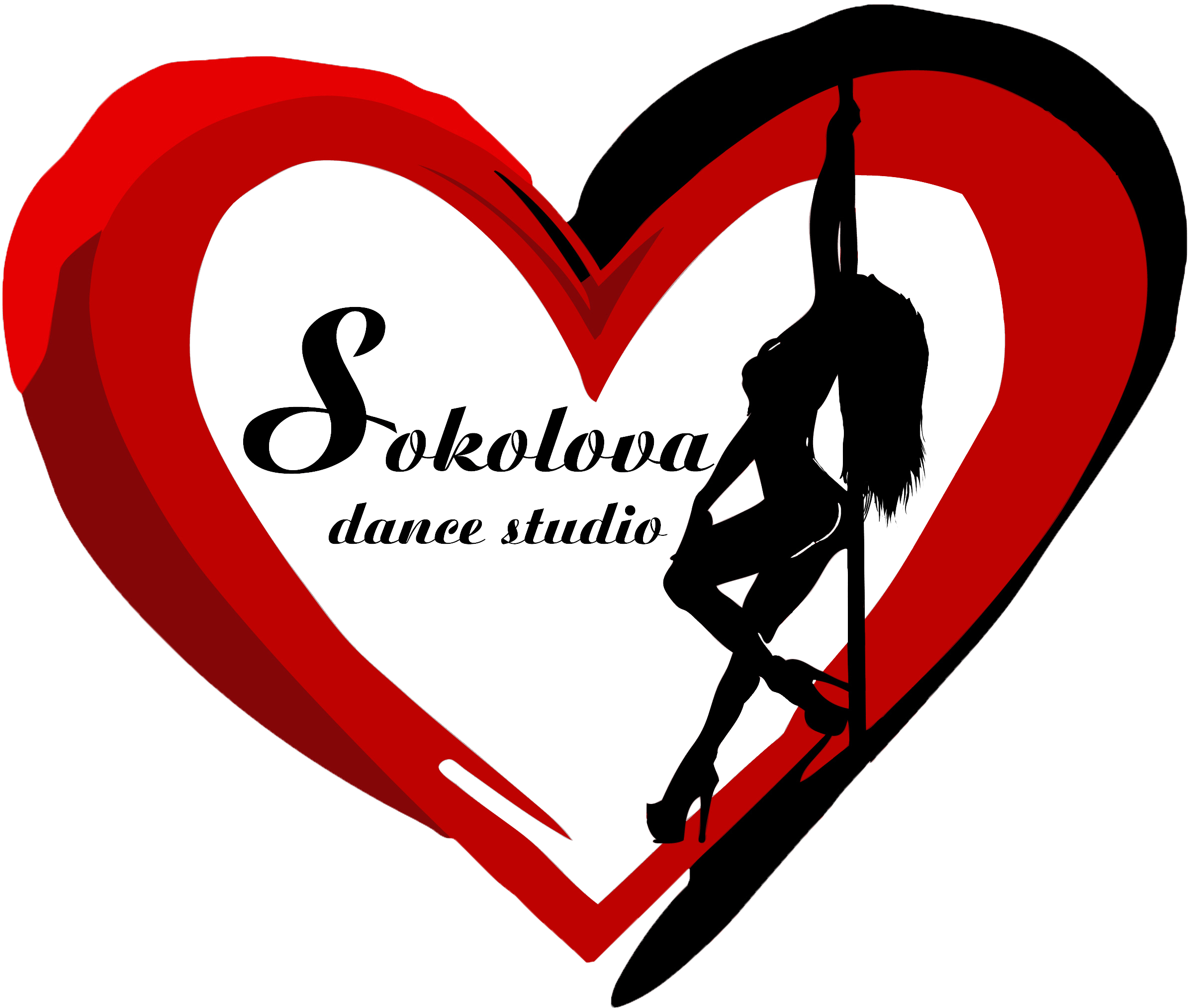 Navigation Pole Dance School Kiev By Anastasia Sokolova - Heart (2423x2042)
