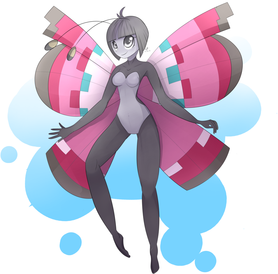 Homan Botarflei Vivillon By Picheww Homan Botarflei - Fairy (1024x1024)