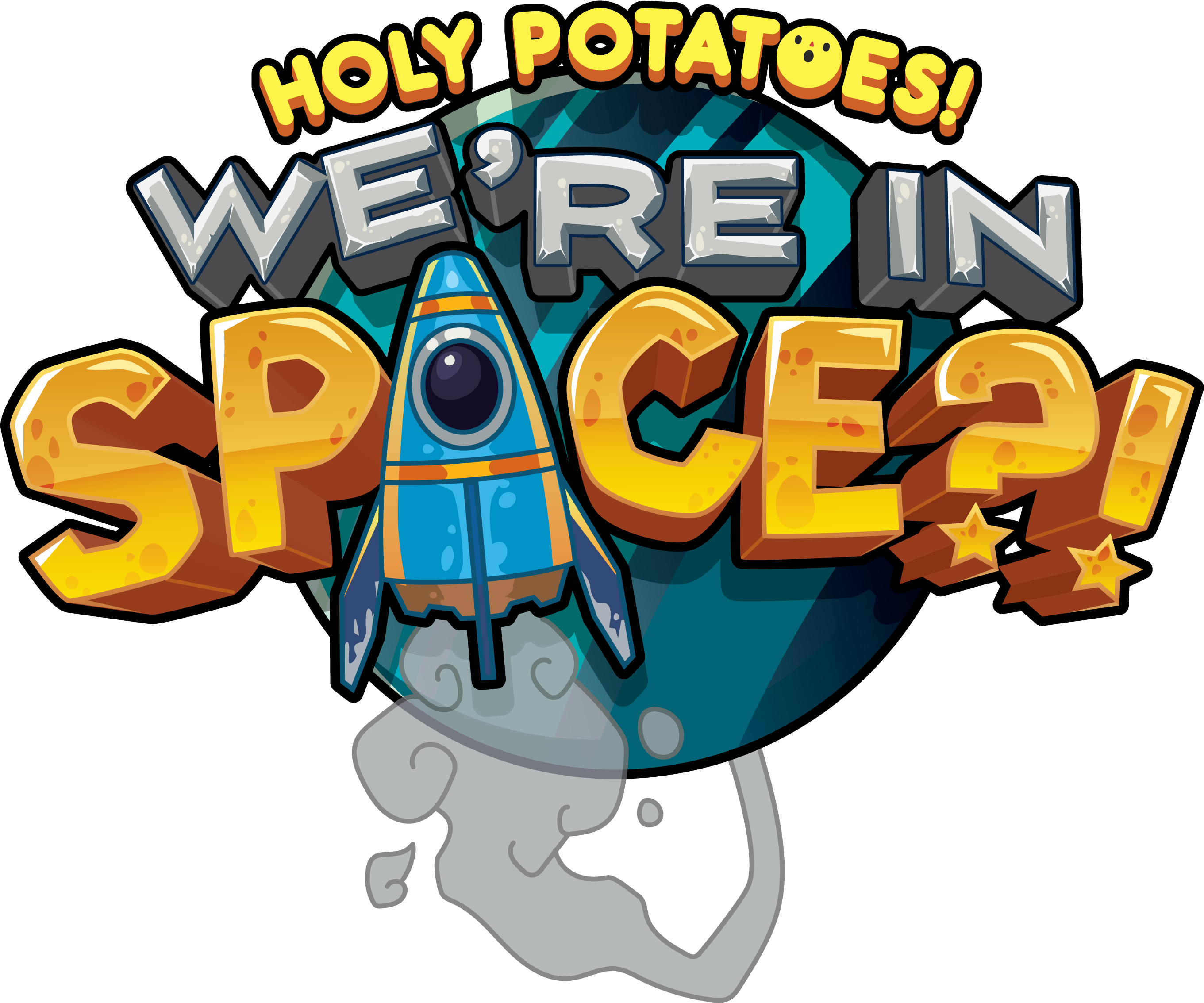Hpwis-logo - Holy Potatoes We Re In Space (3000x2492)