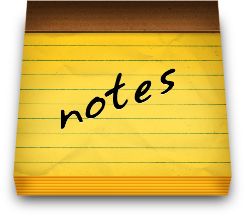 Please Note That Payment Is Due At The Time Of Reserving - Cool Notes Icon Png (512x512)