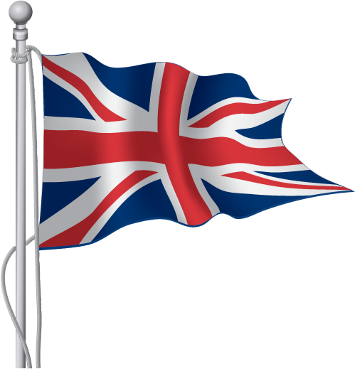 Uk Student Visa Information - Uk Flag On Pole Png (499x519)