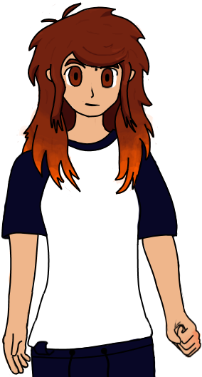 Literally A Dream Girl - Cartoon (422x549)