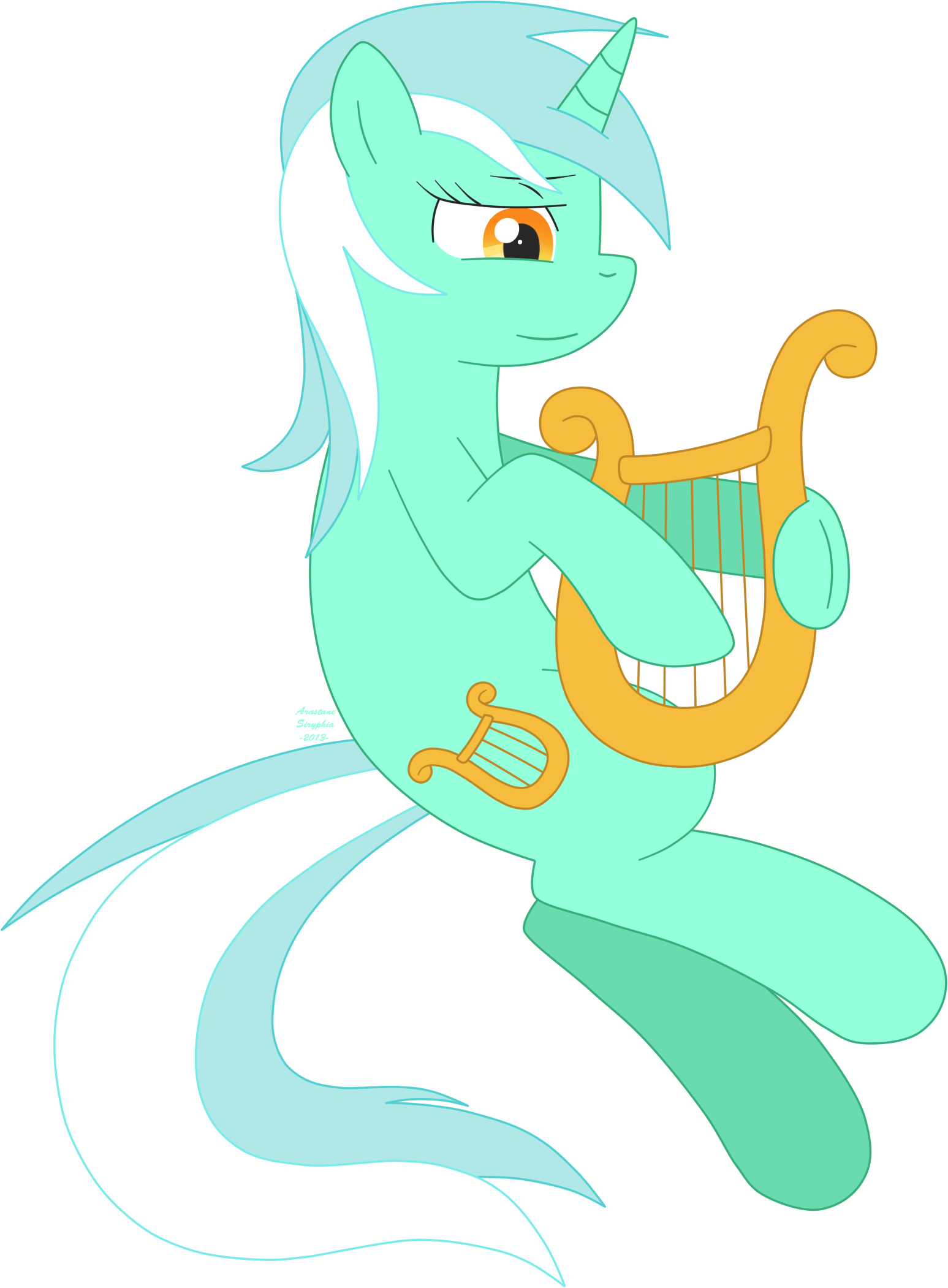 Mermaid Tail Horse Clip Art - Mermaid Tail Horse Clip Art (1547x2102)