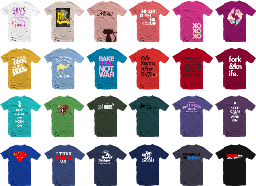 Tee Shirt Custom - Estampagem De T Shirts (900x660)