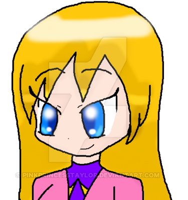 Calm Anime Girl - Cartoon (400x400)