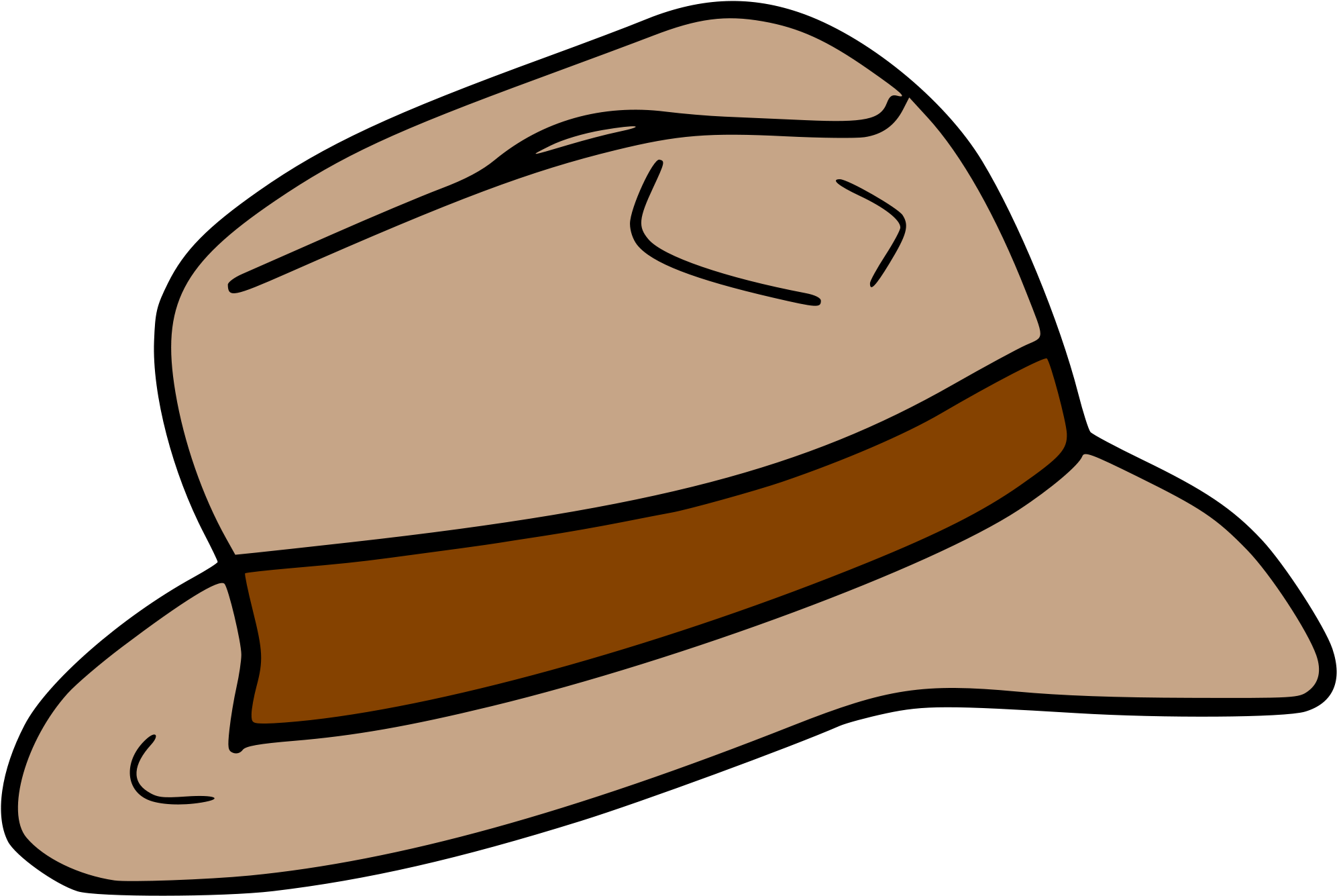 Indiana Jones Clip Art Photo Medium Size - Indiana Jones Hat Cartoon (2000x1345)