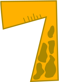 Find The Missing Number - Number Seven Tile Coaster (550x317)