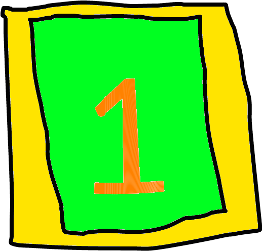 Number 1 Picture By Ethancartoons - Blue's Clues (1223x579)