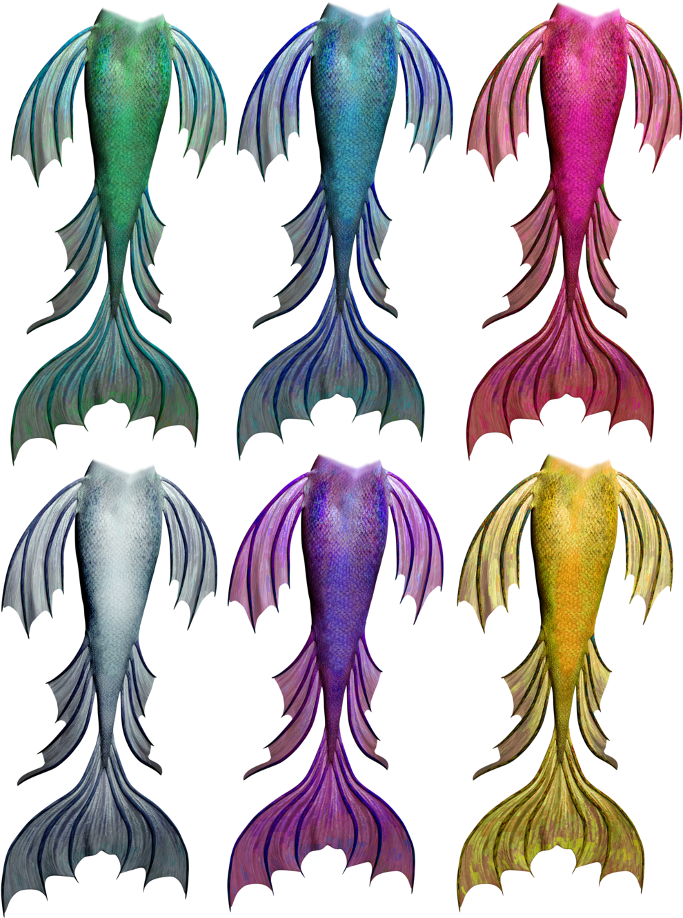 Mermaid Tails Stock 4 By Rhabwar Troll Stock - Mermaid (1024x1345)