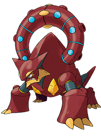 Mythical Pokemonart Pokemoncalmcolouring In - Volcanion Qr Code In Pokemon Ultra Sun (475x475)