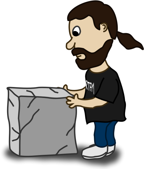 Stone - Block - Clipart - Hard Stone Clipart (600x600)