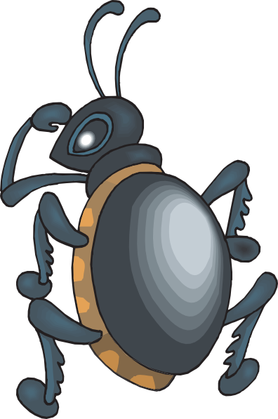 Beetle Cartoon Png (396x597)