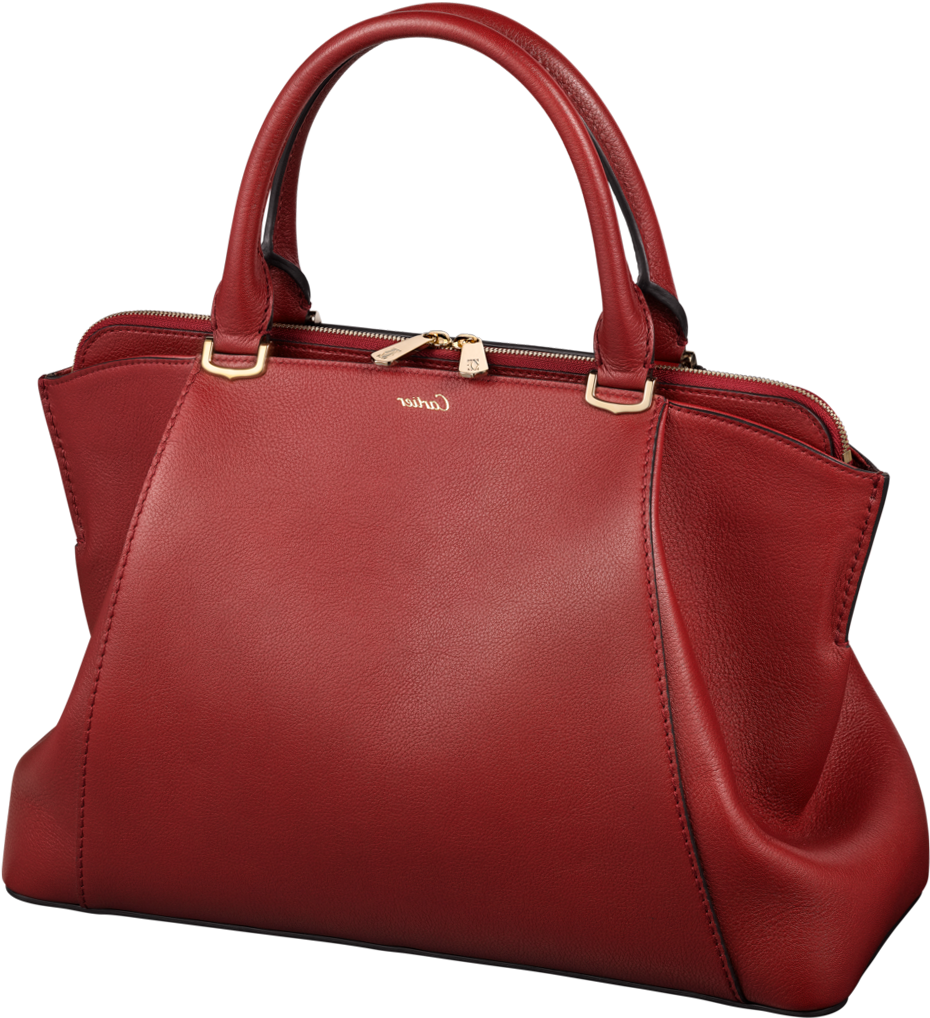 Red Handbag Cartier Png Clip Art - Red Handbag Png (960x1060)