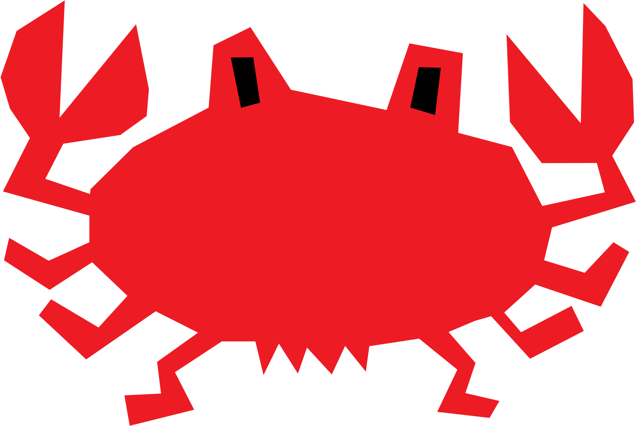 Refixed - Zazzle Rot Der Seekrabbe Poster (2400x1605)