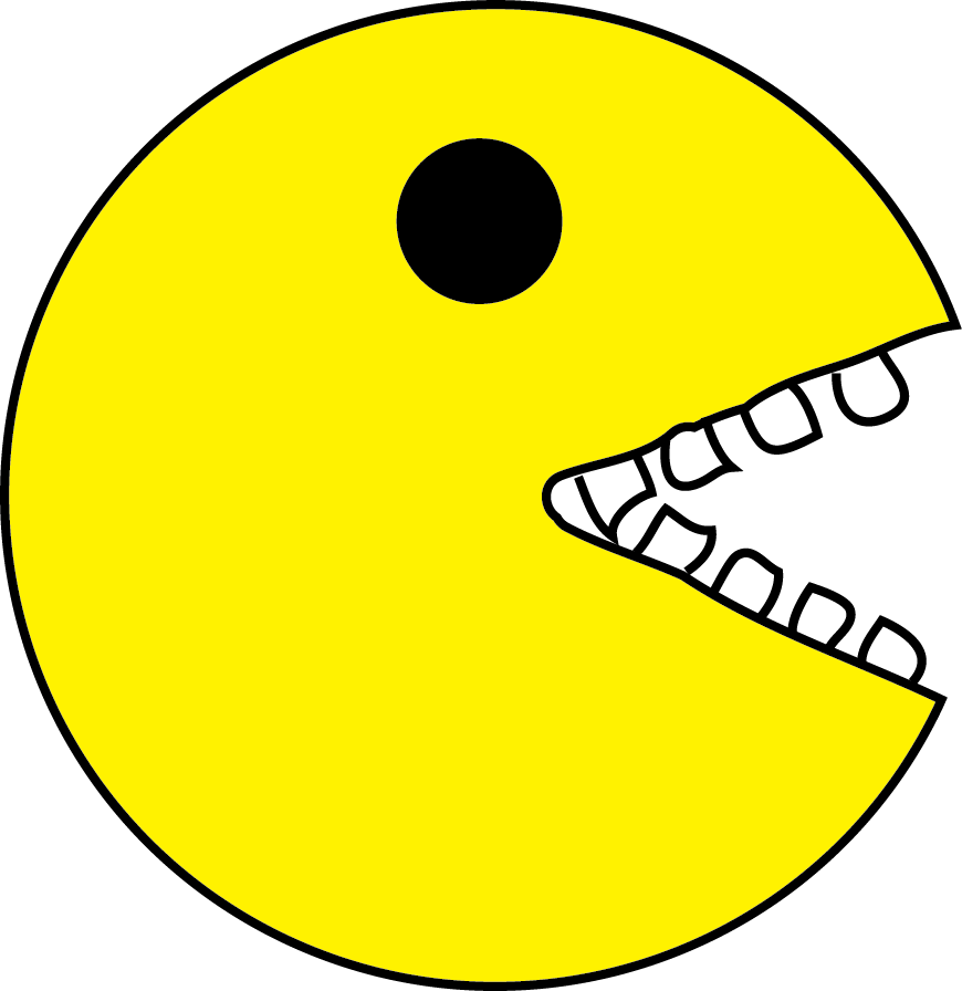 Clip Arts Related To - Skin De Pacman Agar Io (870x896)